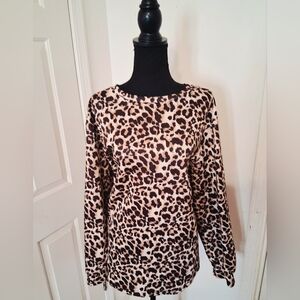 Leopard Print Women's Top